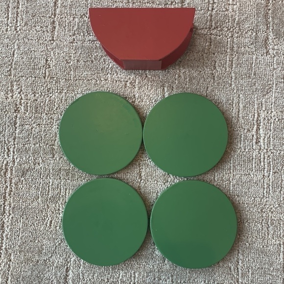 Watermelon Coaster Set 🍉 - Picture 4 of 4